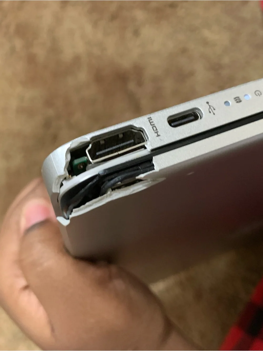 HP Silver Notebook - Read Description